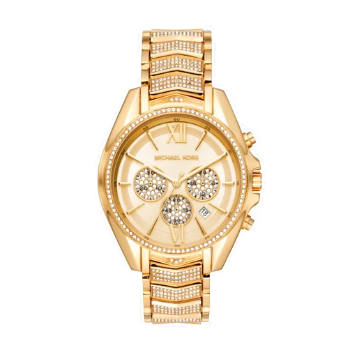 Michael Kors Wren Women's Watch, Stainless Steel and Pavé Crystal Watch for Women