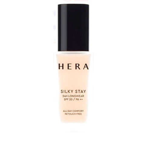 HERA Silky Stay 24H Longwear Foundation SPF20/PA++30 g, 1.02 Fl Oz (Pack of 1)