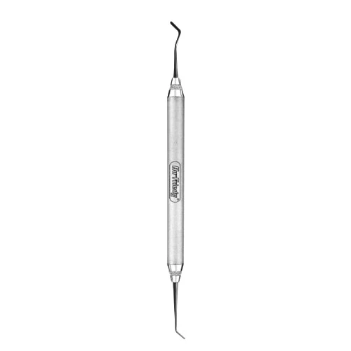 Hu-Friedy TNCIGFTMI1 XTS Mini #1 Goldstein Flexi-Thin Composite Instrument, Smooth Satin Steel Handle