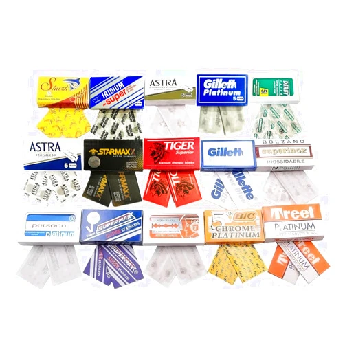 Razor Blades Club Double Edge Razor Blade Sample Pack (2x each)