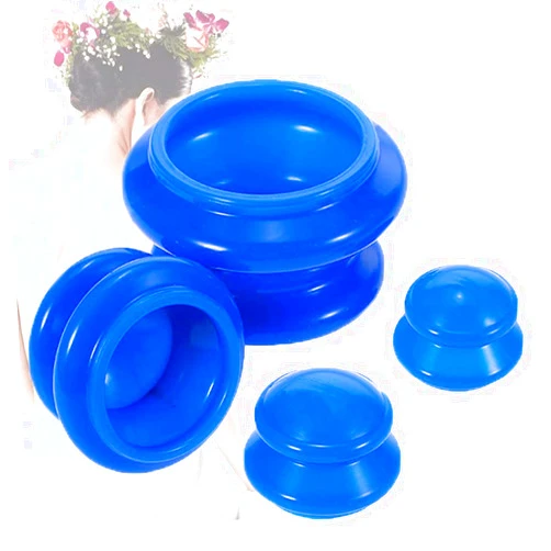 GUANGHUA 4 Size Cupping Therapy Sets Silicone - Cupping Therapy Professional Studio and Home Use Cupping Set, Stronger Suction Best for Myofascial Massage, Muscle, Nerve, Joint Pain