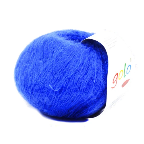 golo Cashmere Yarn for Weaving Mohair Yarn for Hand Knitting Wool Yarn for Weaving Blue-06