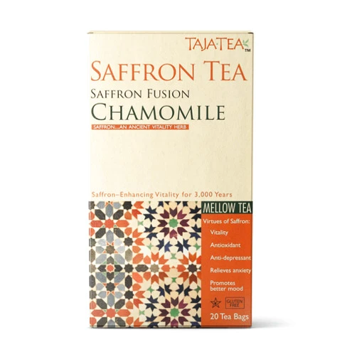 Taja Tea Saffron Chamomile Tea