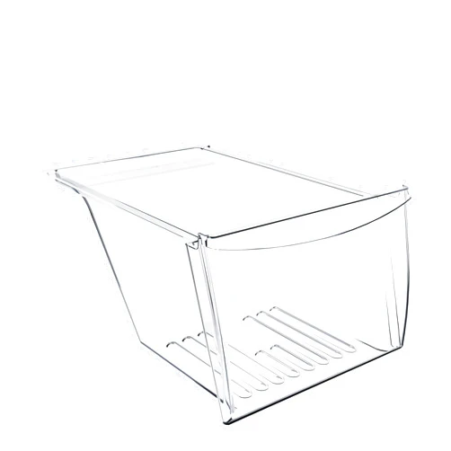HECASA 240337103 240337102 Refrigerator Crisper Drawer Pan Compatible with 240337105 240337107 240337108 240337109 Refrigerator Pan Shelf Replacement only