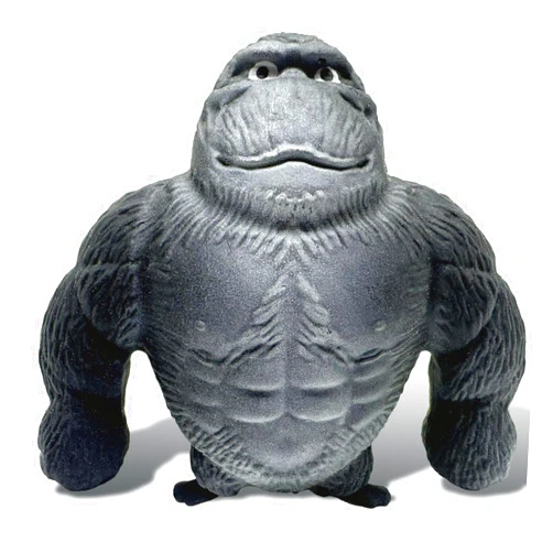 AiSiXin Squishy Monkey Toys for Kids and Adults, Stretchy Moneky Stress Balls Squeeze Toys, Animals Sensory Toys - Gorilla Decompress Fidget Toys for Party Favors, Easter Basket Stuffers