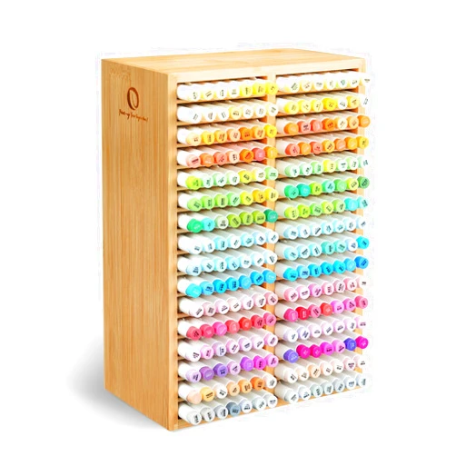Ohuhu Marker Organizer Hold 224 Markers for Honolulu Oahu Series Alcohol Markers 216 Colors Honolulu