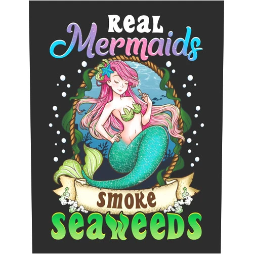 Jackrabbit Rituals Real Mermaids Smoke Seaweeds: Cute Stoner Notebook