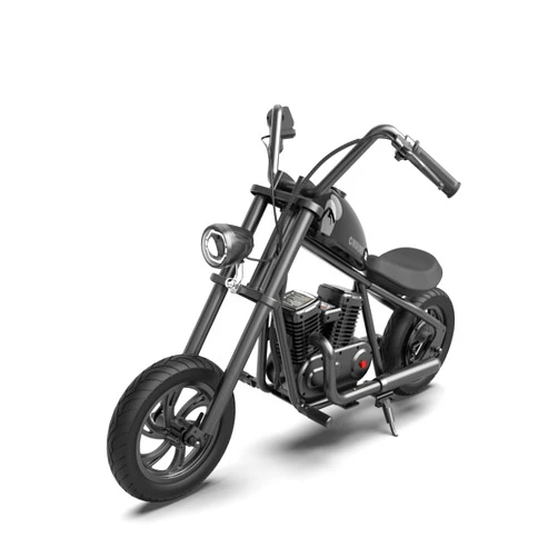 Hyper GoGo Cruiser 12 -Electric Motorcycle for Kids, Electric Motorbike Up to 10MPH & 60 Minutes Continuous Ride for Kids Age 3+(Black)