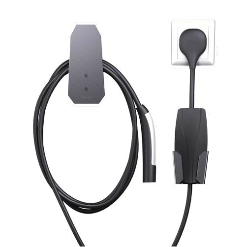 MUSVOH for Tesla Charger Holder for Tesla Mobile Connector Model S Model X Model 3 Model Y Charging Cable Organizer with Wall Mount Bracket Aluminum