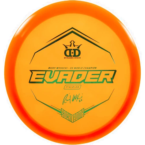D·D DYNAMIC DISCS Dynamic Discs Limited Edition Ricky Wysocki Sockibomb Lucid Evader Fairway Driver Golf Disc [Colors May Vary]