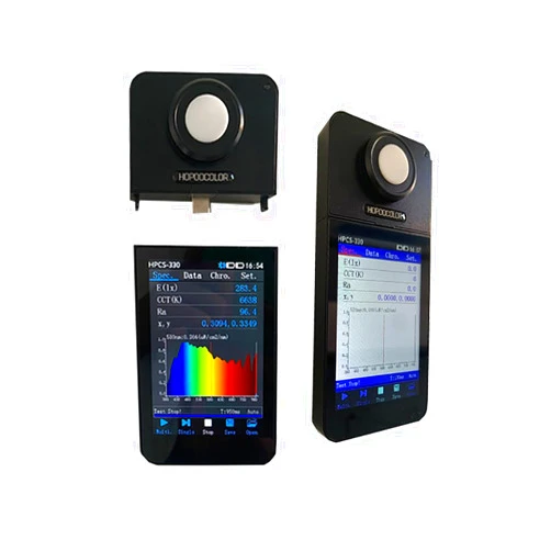 Hopoocolor HPCS-330 Spectrometer Light Spectrum Meter CCT CRI Tester Wireless Bluetooth Connection