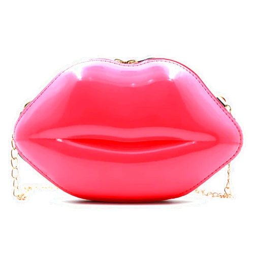 WLC Lip Shaped Purse Banquet Evening Banquet Bags Young Girl Party Clutch