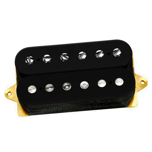 DiMarzio Super PAF Ceramic Humbucker Pickup - Black, Standard-spaced