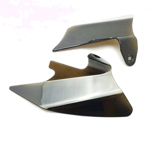 XUEFURONG Motorcycle Reflective Saddle Shield Air Heat Deflector, Compatible with Harley Touring Road King Electra Glide 1997 1998 1999-2006 2007 (Color : Smoke)
