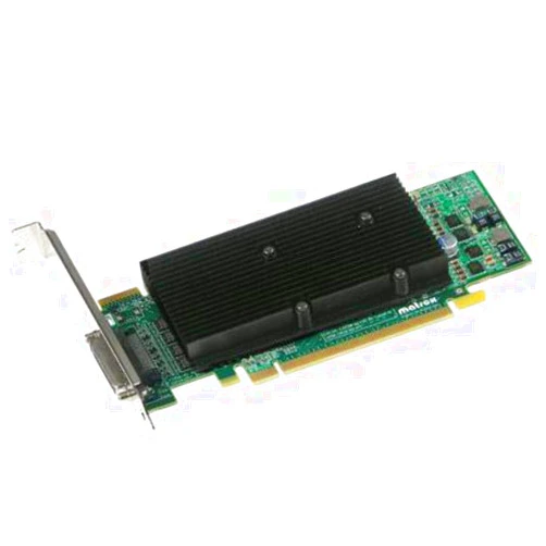 Matrox The Matrox M9140 Lp Pcie X16 Quad Head Graphics Card Offers 512MB of Memory and