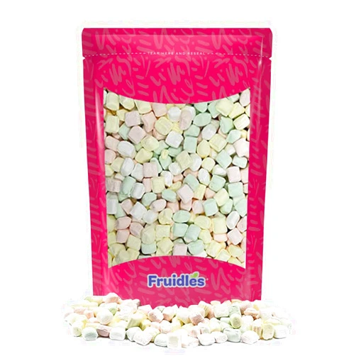 Fruidles Multicolored Pastel Buttermints, Bulk Mint Candies, After Dinner Mints, Butter Mint Candy, Fat-Free (Half-Pound)