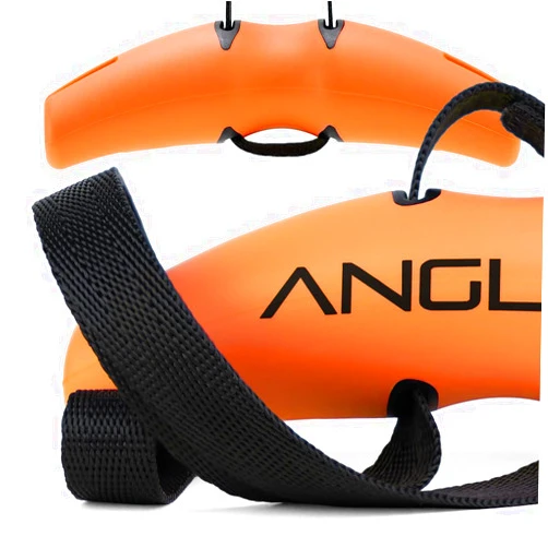 Angles90 Grips - Original Gym Pull Up Grip Handles, Gym Handles, Lat Pulldown Attachments, Perfect Grips for T-bar Row, Cable Machine, D Handle, Grip Strength Trainer, Gym Equipment, Lat Bar (Orange/Pink)