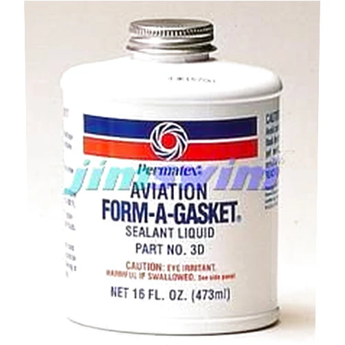 PERMATEX 80017 AVIATION FORM-A-GASKET #3 SEALANT 16 OZ BOTTLE