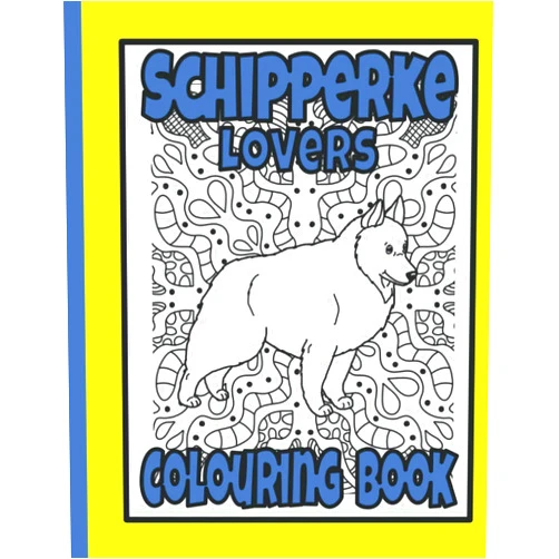 Trevlora Publishing Schipperke Lovers Colouring Book: Schipperke gifts (Utility & Non-Sporting Dogs Colouring Books by Trevlora)