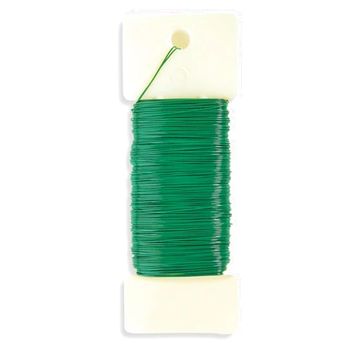 FloraCraft 26 Gauge Floral Wire 270 Feet Green