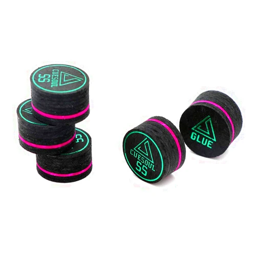 CUESOUL Cue Tips-Pool Cue Tip/Snooker Cue Tip/Glue on Tip