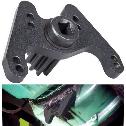 Yoursme Crank/Flywheel Crankshaft Turning/Barring Tool for Volvo D12, D16 1998-2007 Engines & Mack Truck, Replace to 9996956 9996620