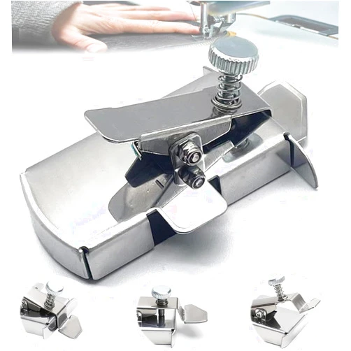 Launary Magnetic Seam Guide for Sewing Machine, Buddy Sew Magnetic Seam Guide, Universal Hemmer Guide, Upgrade Third Generation Multifunctional Hem Guide for Sewing Machine, Sewing Supplie Accessories