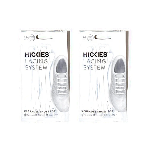 HICKIES No Tie Shoelaces For Sneakers - Elastic Waterproof Tieless Shoelaces, Unisex Running Shoe Laces One Size fit All