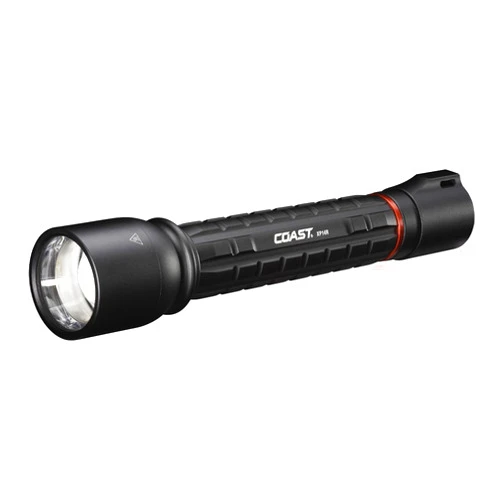 Coast XP14R 4500 Lumen USB-C Rechargeable LED Flashlight with Slide Focus® and Pure Beam® Focusing Optic, 5 Light Modes