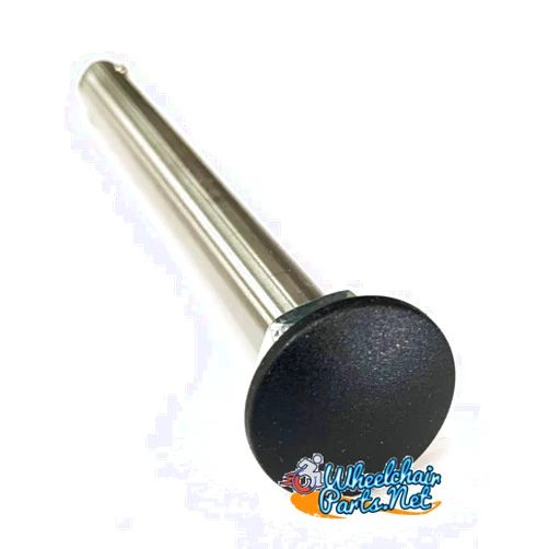 Wheelchairparts.Net Quick Release AXLES for Wheelchairs-Big Round Black Button. Choose Your Size (1/2