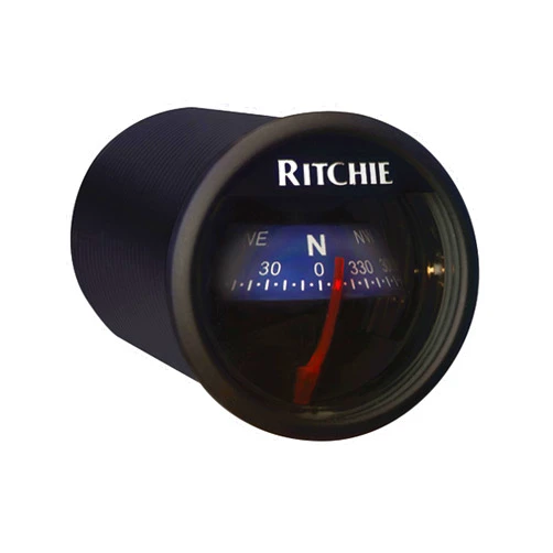 Ritchie Navigation X-23BU RitchieSport Compass - Dash Mount, Black with Blue Dial
