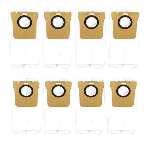 YERXPAFT Replacement Dust Bags for Dreame Bot D10 Plus / Z10 Pro / L10 Plus Vacuum Bag Accessories RLS3D (8 Pack)
