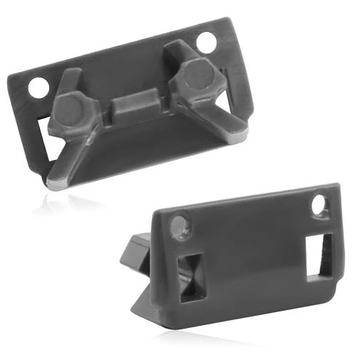 AMI PARTS W10195622 Dishwasher Dishrack Stop Clip Fit for Whirl-pool Kitchen-aid Ken-more Dishwasher Top Rack Parts, Replaces WPW10195622 1872168 AP6016778 PS11750071 by AMI PARTS（2PCS）