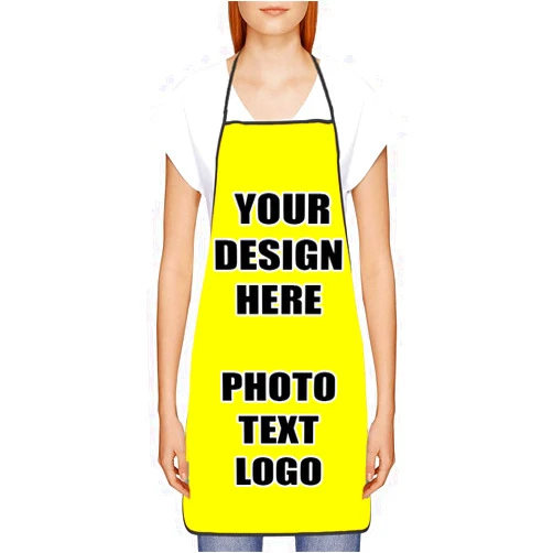 SKHJEGN Personalized Custom Aprons Design Photo Text Image for Adults, Men, Women, Grill, Kitchen, 40 Colors
