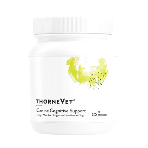 ThorneVet Canine Cognitive Support Soft Chews for Dogs - Great Tasting Health Supplement with B Vitamins and Antioxidants to Support The Brain Health of Your Senior Dog - 90 Soft Chews