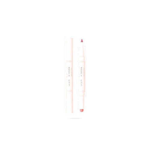 Pupa Milano Vamp! Creamy Duo, 004 Light Rose, 1 Pc - 2 in 1 Lipstick and Lip Pencil - Long Lasting - Lightweight - No-Transfer - Smooth Texture - Highly Pigmented