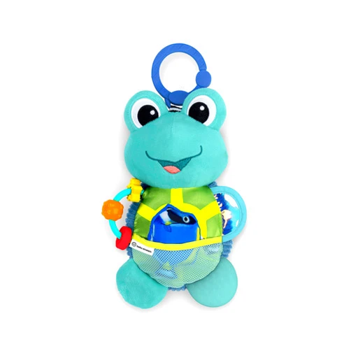 Baby Einstein Ocean Explorers Neptune’s Sensory Sidekick Activity Plush Toy for Ages 0 Months and Up