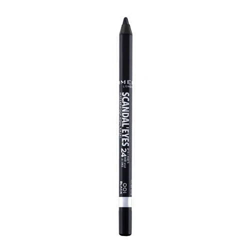 Rimmel Scandaleyes Waterproof Gel Eye Liner Pencil, Black 001 Black 001 1 Count