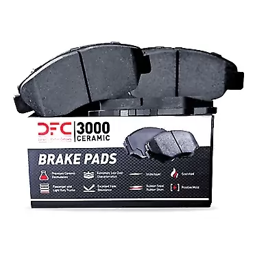 Dynamic Friction Company 3000 Ceramic Brake Pads and Hardware Kit