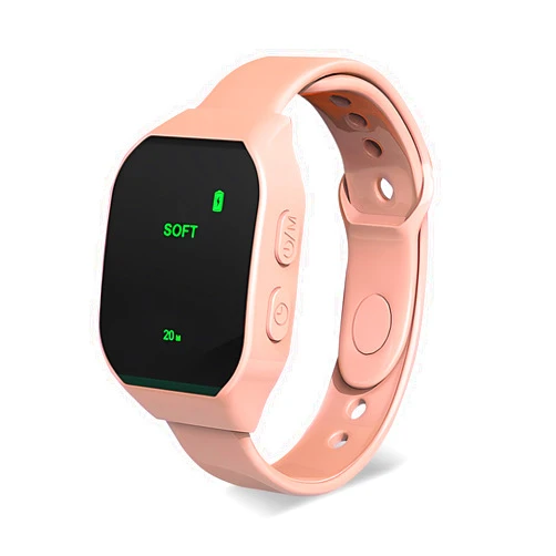 OOCOME Motion Sickness Bands, Anti-Nausea Wristband Relieve Stress Nausea Nerve Stimulate, Rechargeable Relief Motion Sickness Bracelets for Motion Sickness, Pregnancy Nausea, Seasickness (Pink)