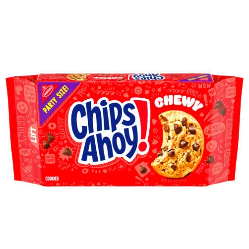 CHIPS AHOY! Chewy Chocolate Chip Cookies, Party Size, 26 oz