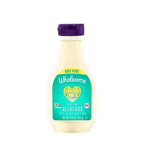 Wholesome Sweeteners 11.5-Ounce Allulose, Zero Calorie Sweetener, Keto Friendly, Non GMO, Non-Erythritol, Gluten Free & Vegan Liquid Sweetener, 1 Pack