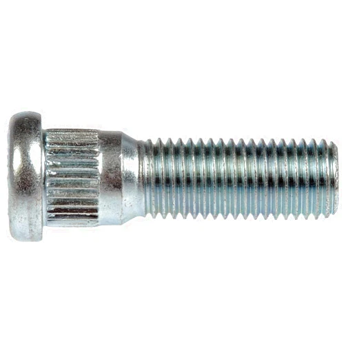 Dorman 610-312 M12-1.50 Serrated Wheel Stud - 14.3mm Knurl, 44.5mm Length Compatible with Select Models, 10 Pack