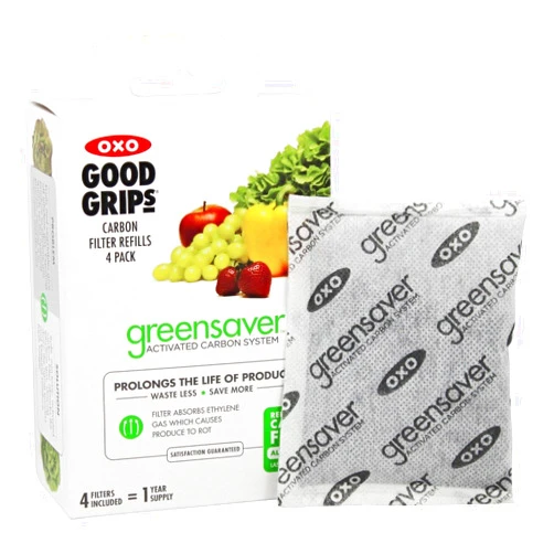 OXO Good Grips GreenSaver Carbon Filter Refills 4 Pack