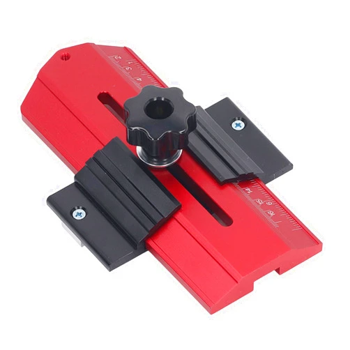 Yuecoom Thin Rip Tablesaw Jig, Thin Rip Tablesaw Jig Module Slicing Positioner Contour Gauge Shape Duplicator Lacator for Band Saw Cutting Wood