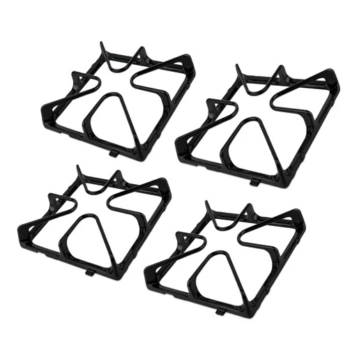 Vanesa WB31K10034 Burner Grate Compatible with GE Gas Stove Range, 8.5 X 8.5 inches Grate Replacement Parts for General Electric Gas Stove Top Surface Grate Cast Iron Rack Set 4 Packs