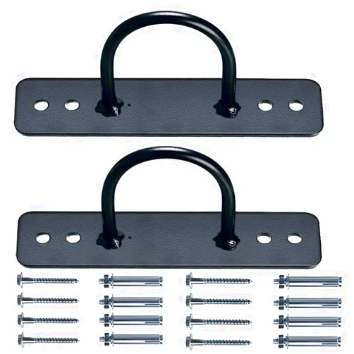 SUNMALL Wall/Ceiling Mount Anchor Bracket for Suspension Straps, Gymnastic Rings,Olympic Rings,Yoga Swing & Hammock,Battle Ropes,Body Weight Strength Training Systems&Boxing Equipment