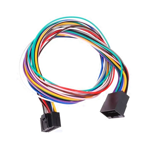 ImBros 16 Pin Car Stereo Rad1o ISO Wire Harness Kits Power Speak Acc Extension 60cm Adapter Cable