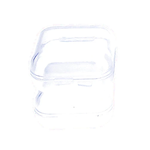 DETHUA 10 Pieces Portable Mini Rectangular Boxes, Small Plastic Clear Storage Cases, Containers Storage Organizer for Beads Earplugs Pills Jewelry Supplies