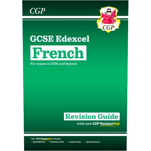 CGP Books New GCSE French Edexcel Revision Guide with CGP RevisionHub (for exams from 2026)